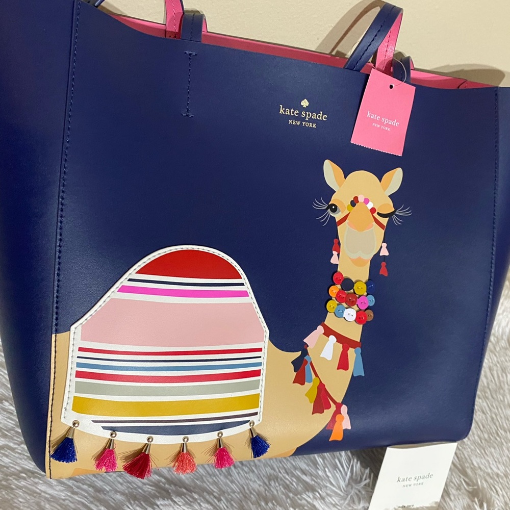 NWT Kate Spade Spice Things Up Camel Luvvie Len Tote
